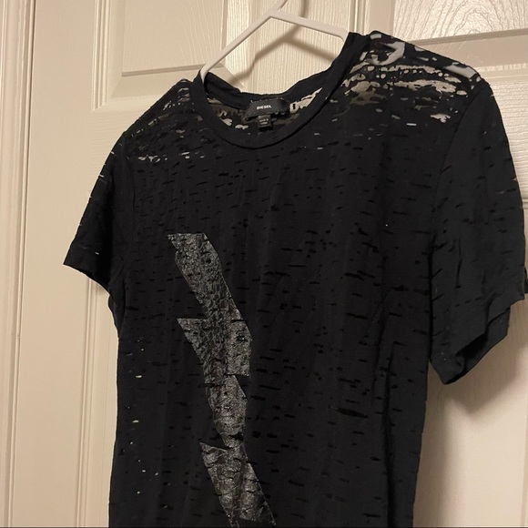Diesel mesh-esque ⚡️⚡️t-shirt - Picture 4 of 11